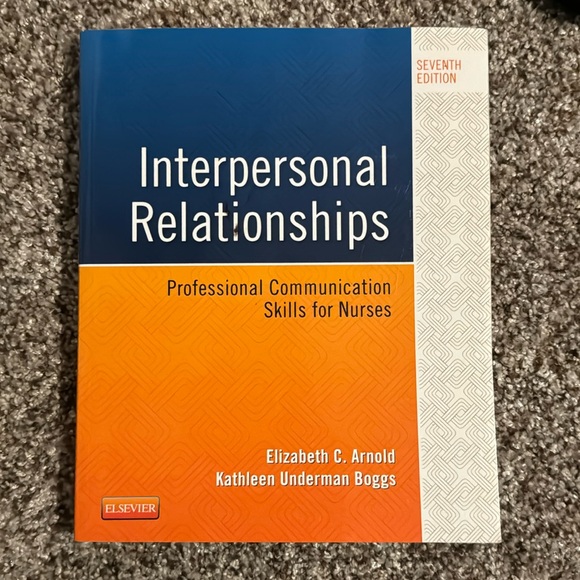 Interpersonal Relationships textbook - Picture 1 of 1